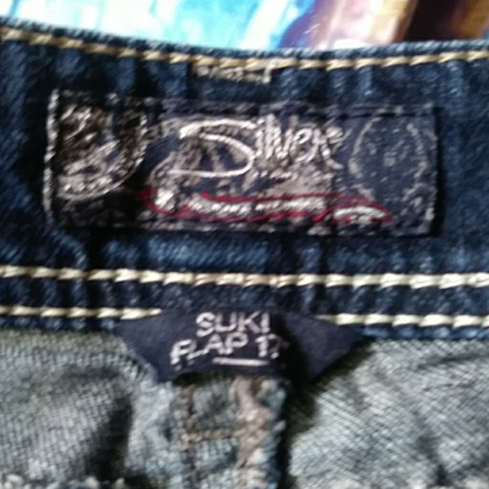Silver Suki Flap 17 Jeans 32/33 - Picture 7 of 8